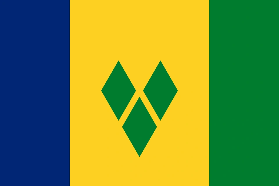 Saint Vincent and the Grenadines Flag